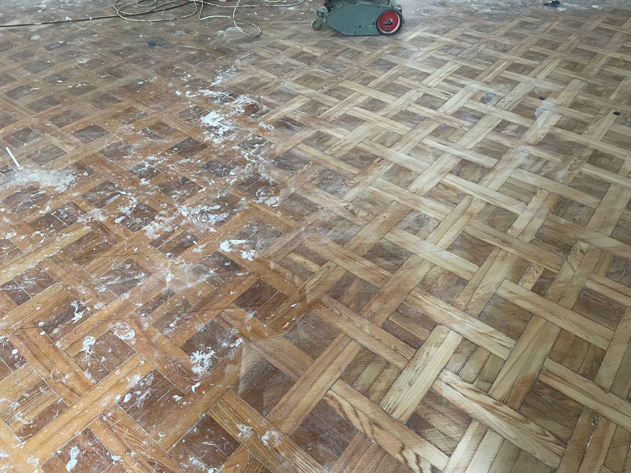 До шлифовки — дуб, ясень, центральный